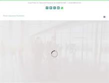 Tablet Screenshot of finvel.com